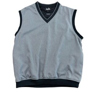 Ashworth Weather Systems Golf Vest Mens Large Grey Wind Resistant Water Repel